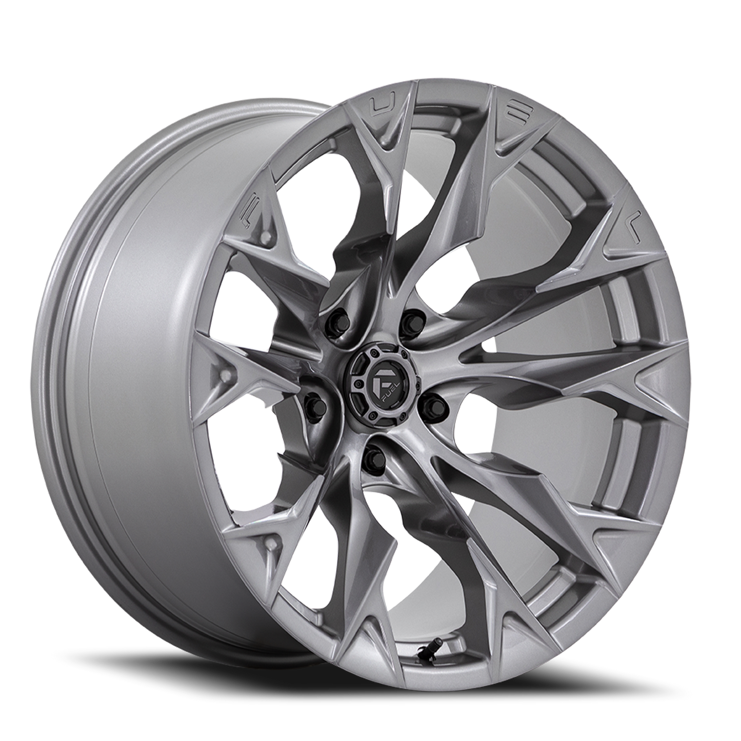 Fuel Off-Road Flame 5 D806 20x12 -44 5x127mm 71.5mm Platinum