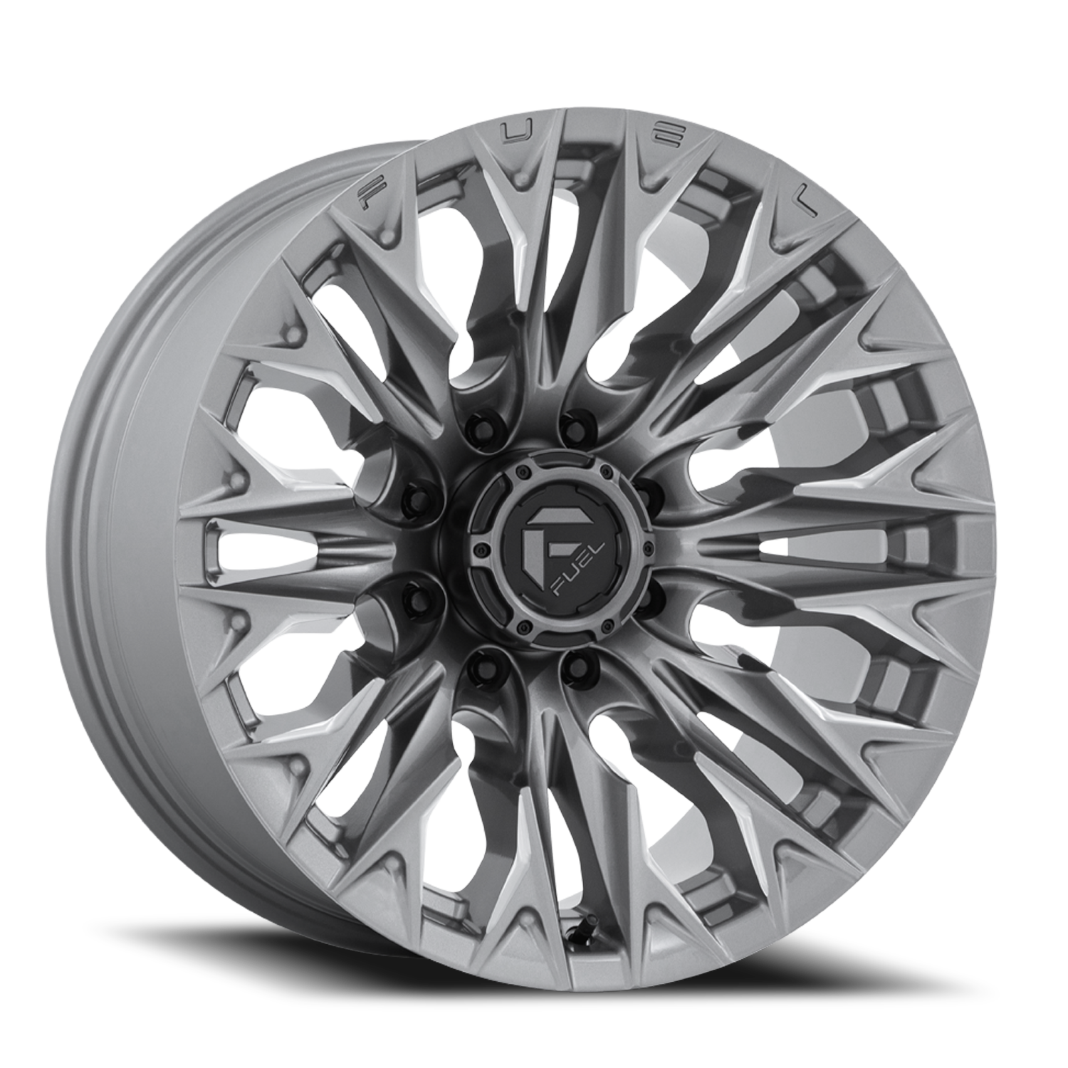 Fuel Off-Road Flame 8 D806 20x9 +20 8x165.1mm 125.1mm Platinum