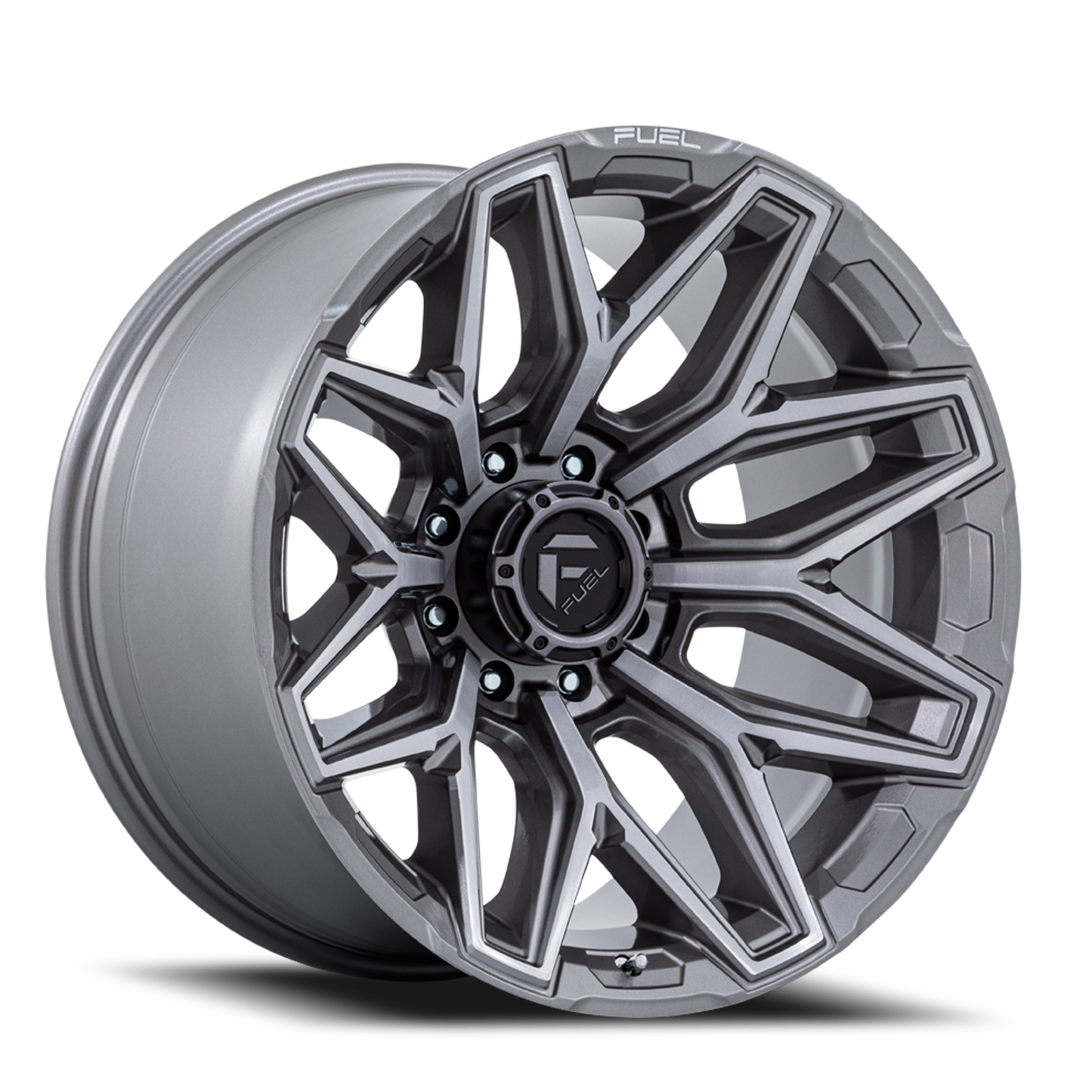 Fuel Off-Road Flux 8 FC854AX 22x10 -18 8x170mm 125.1mm Platinum