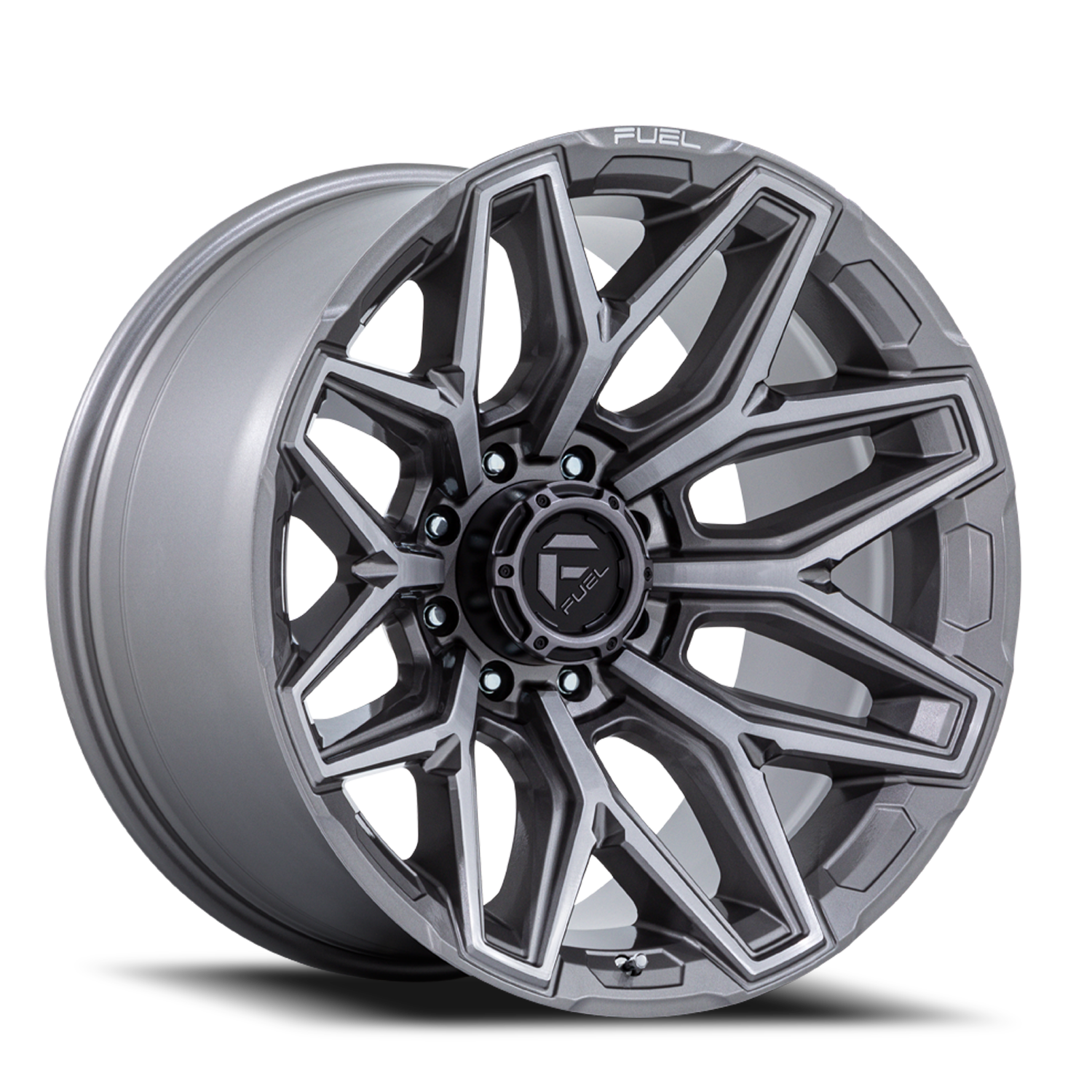 Fuel Off-Road Flux 8 FC854AX 22x10 -18 8x180mm 124.2mm Platinum