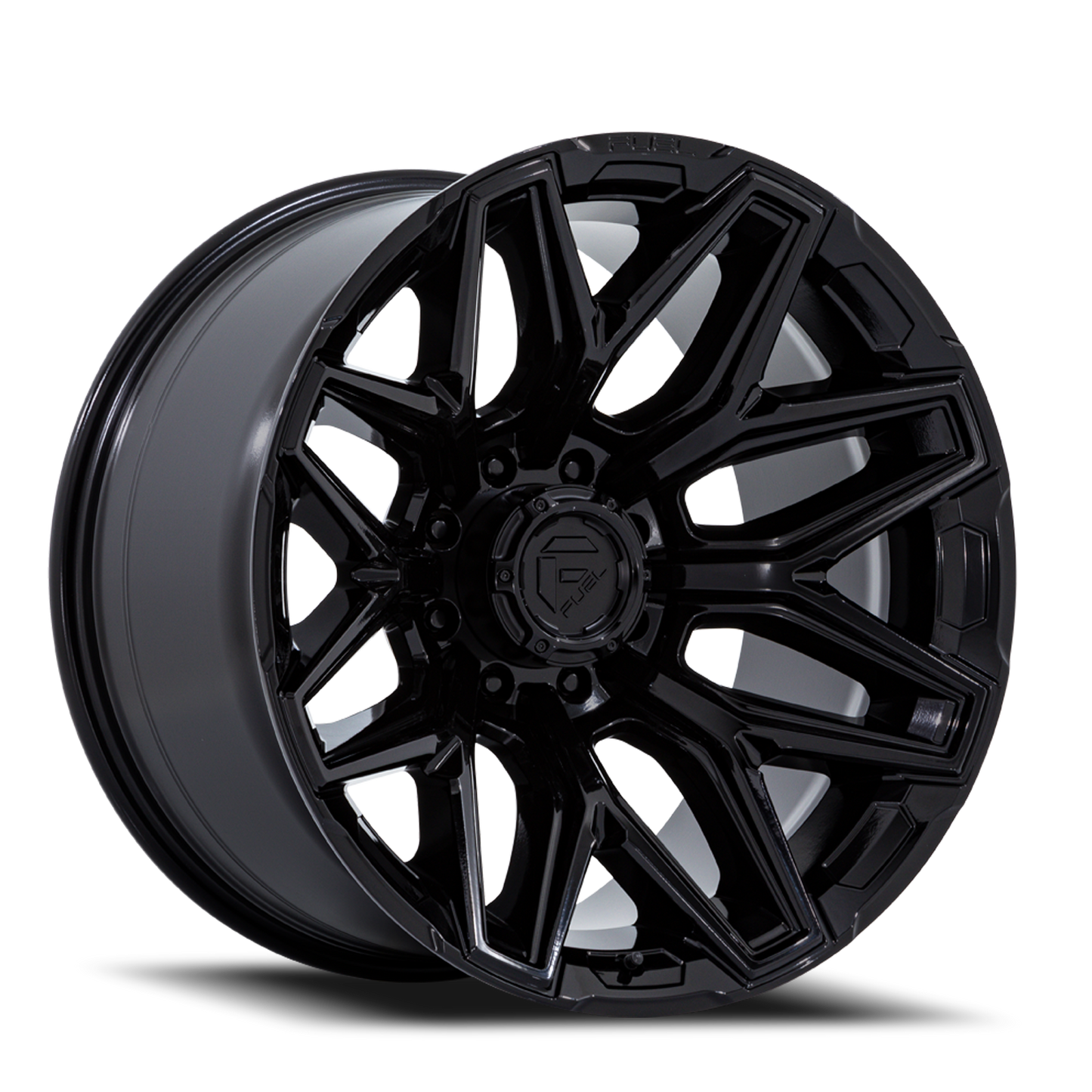 Fuel Off-Road Flux 8 FC854BX 20x10 -18 8x165.1mm 125.1mm Gloss Black