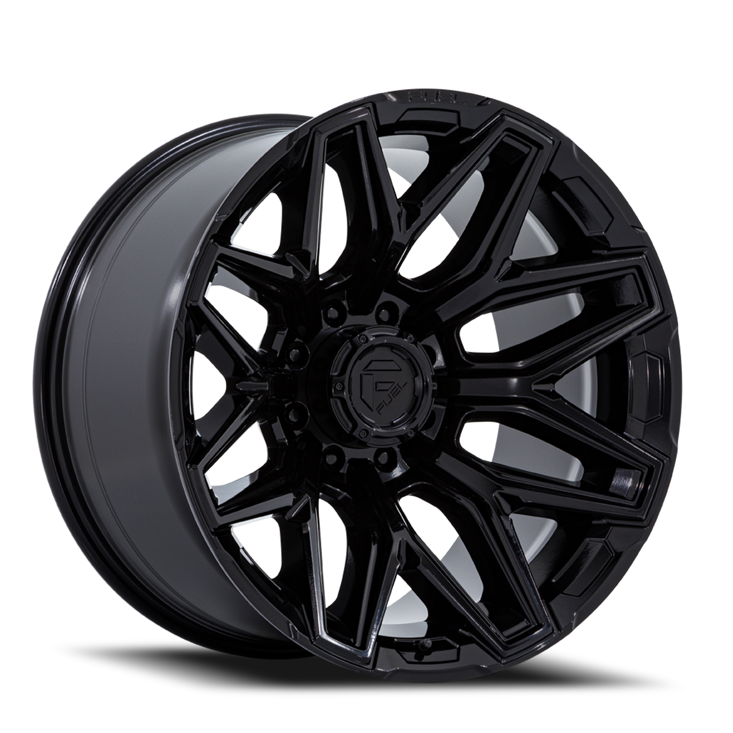 Fuel Off-Road Flux 8 FC854BX 20x10 -18 8x165.1mm 125.1mm Gloss Black