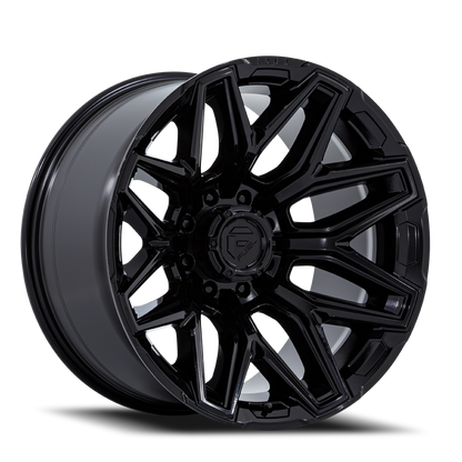 Fuel Off-Road Flux 8 FC854BX 20x10 -18 8x165.1mm 125.1mm Gloss Black