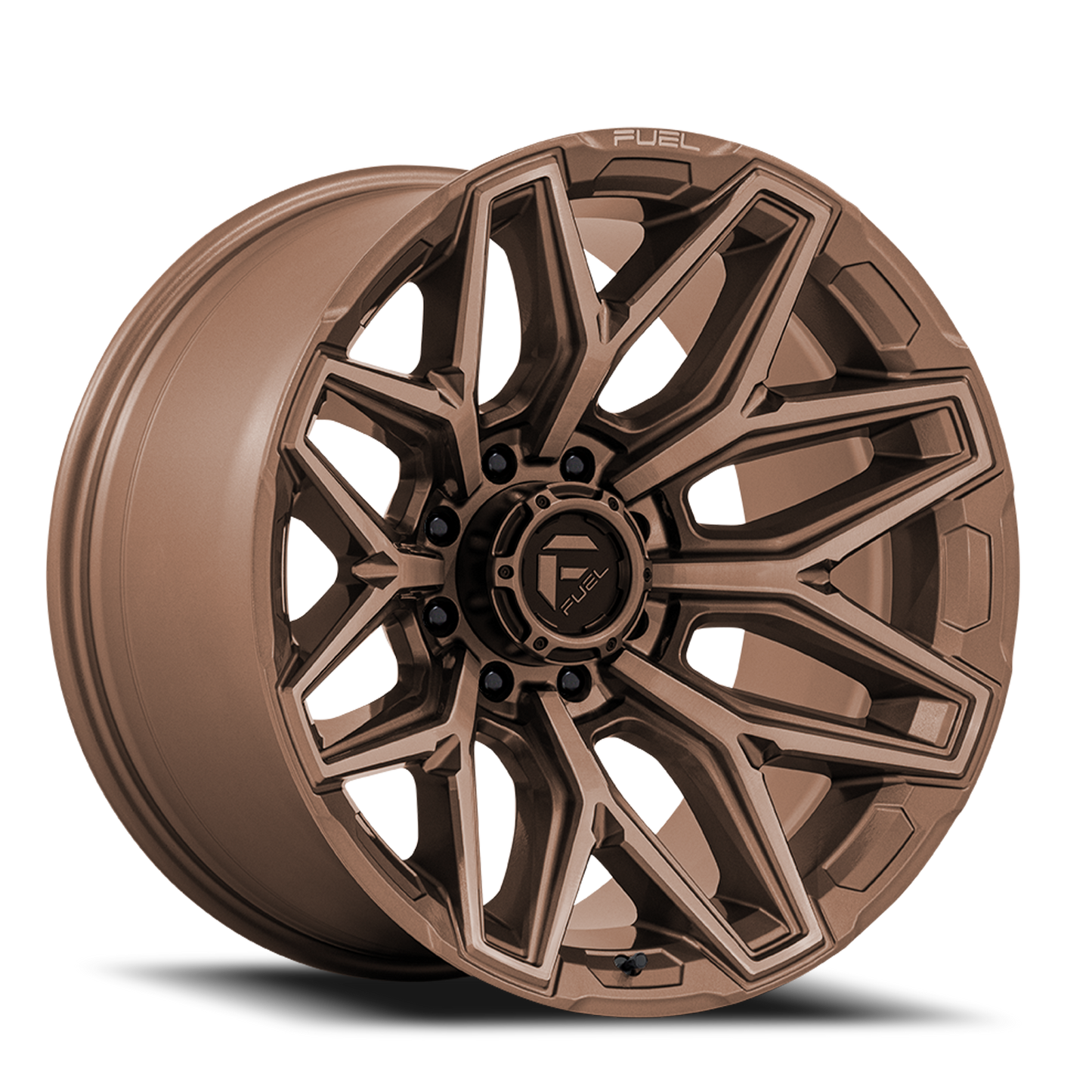 Fuel Off-Road Flux 8 FC854ZR 20x9 +1 8x180mm 124.2mm Platinum Bronze