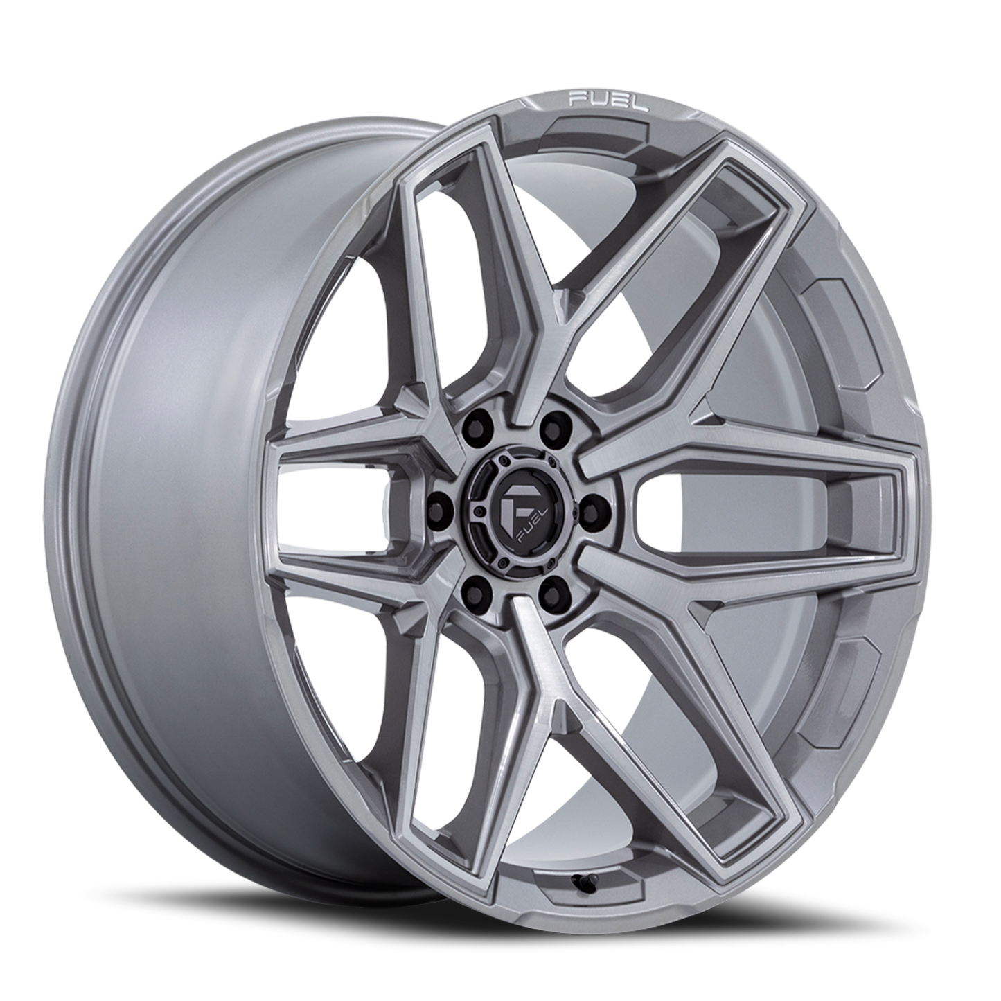 Fuel Off-Road Flux 6 FC854AX 18x9 +20 6x139.7mm 106.1mm Platinum