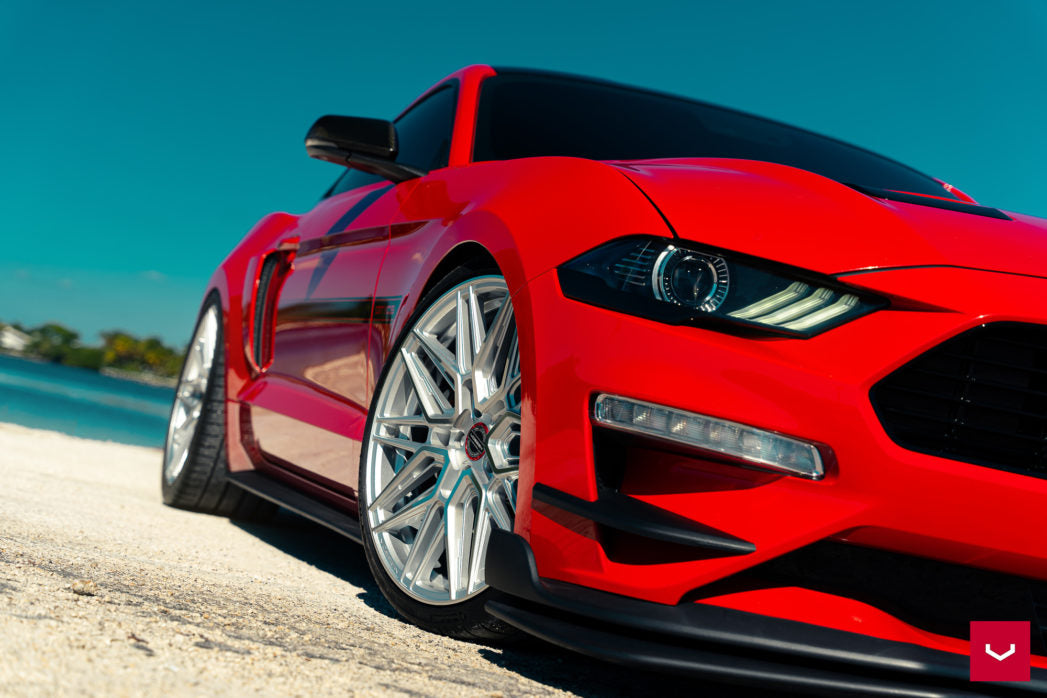 20" Vossen HF7 Silver Polished 5x114.3 ( Square Setup ) ( Set of 4 )