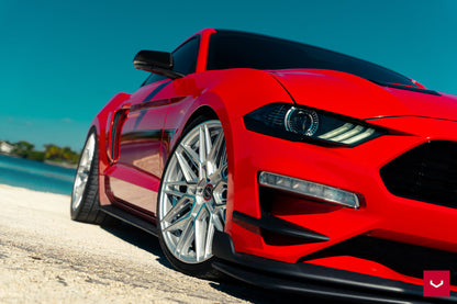 20" Vossen HF7 Silver Polished 5x114.3 ( Square Setup ) ( Set of 4 )