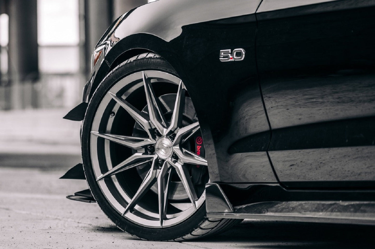 Rohana RFX13 20x10 ET42 / 20x11 ET35 Brushed Titanium 5x112 – (Staggered Set of 4)