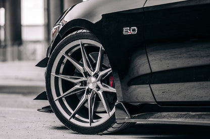 20" Rohana RFX13 Brushed Titanium 5x112 ( Square Setup ) ( Set of 4 )