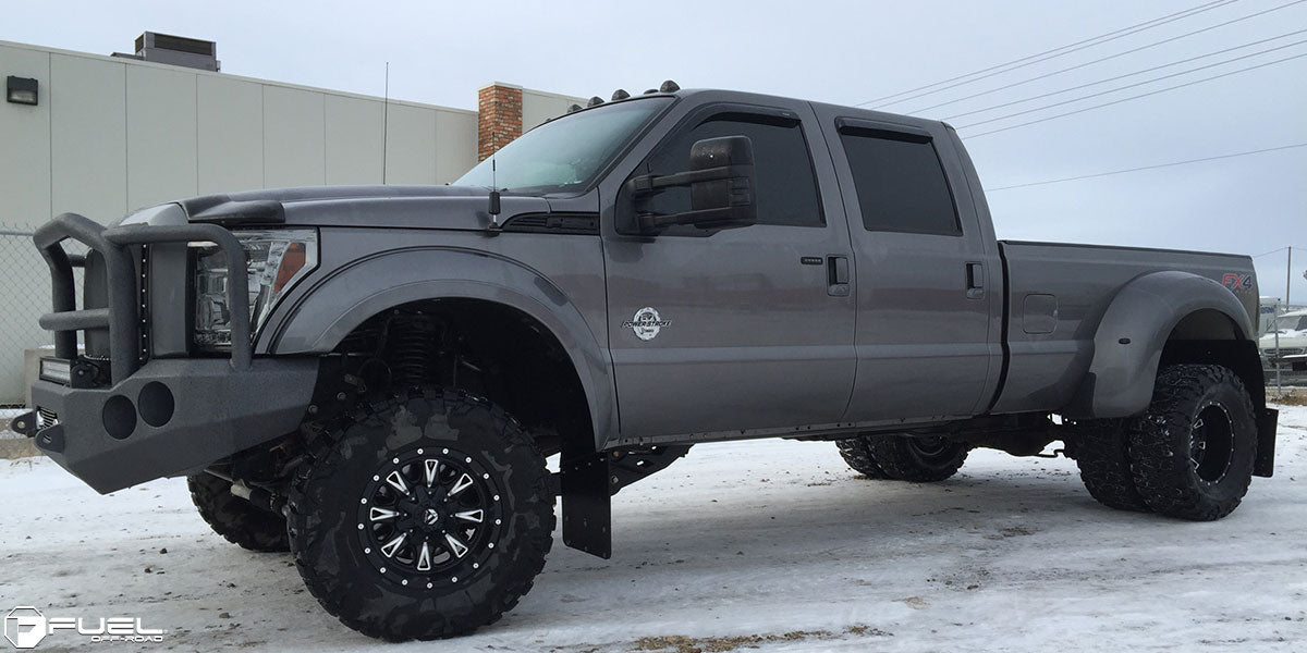 20" Fuel D513 throttle Matte Black Milled 5x139.7 ( Set of 4 )