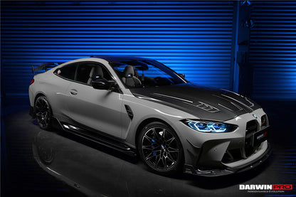 2021-UP BMW M3 G80 M4 G82/G83 BKSS Style Carbon Fiber Front Lip - DarwinPRO Aerodynamics