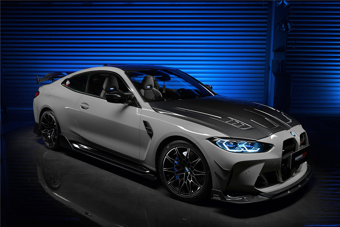 2021-UP BMW M4 G82/G83 BKSS Style Carbon Fiber Side Skirts - DarwinPRO Aerodynamics