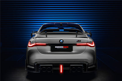 2021-UP BMW M4 G82 & 4 Series G22 BKSSII Style Carbon Fiber Trunk Spoiler - DarwinPRO Aerodynamics