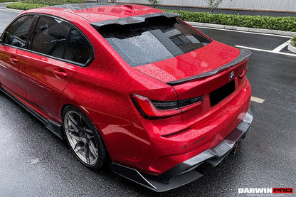 2019-2023 BMW 3 Series G20/G28/G80 M3 BKSS Style Carbon Fiber Trunk Spoiler - DarwinPRO Aerodynamics