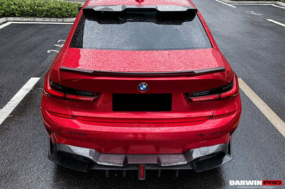 2019-2023 BMW 3 Series G20/G28 BKSS Style Carbon Fiber Rear Diffuser - DarwinPRO Aerodynamics