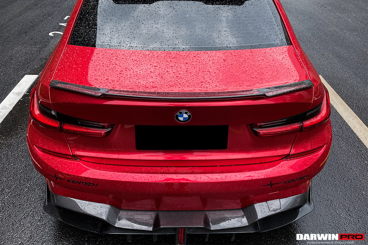 2019-2023 BMW 3 Series G20/G28/G80 M3 BKSS Style Carbon Fiber Trunk Spoiler - DarwinPRO Aerodynamics