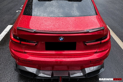 2019-2023 BMW 3 Series G20/G28/G80 M3 BKSS Style Carbon Fiber Trunk Spoiler - DarwinPRO Aerodynamics