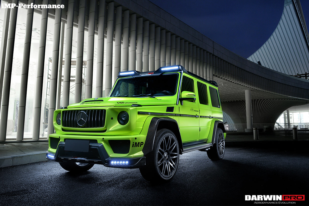 2006-2018 Mercedes Benz W463 G Class Wagon IMP Performance Front Roof Spoiler - DarwinPRO Aerodynamics