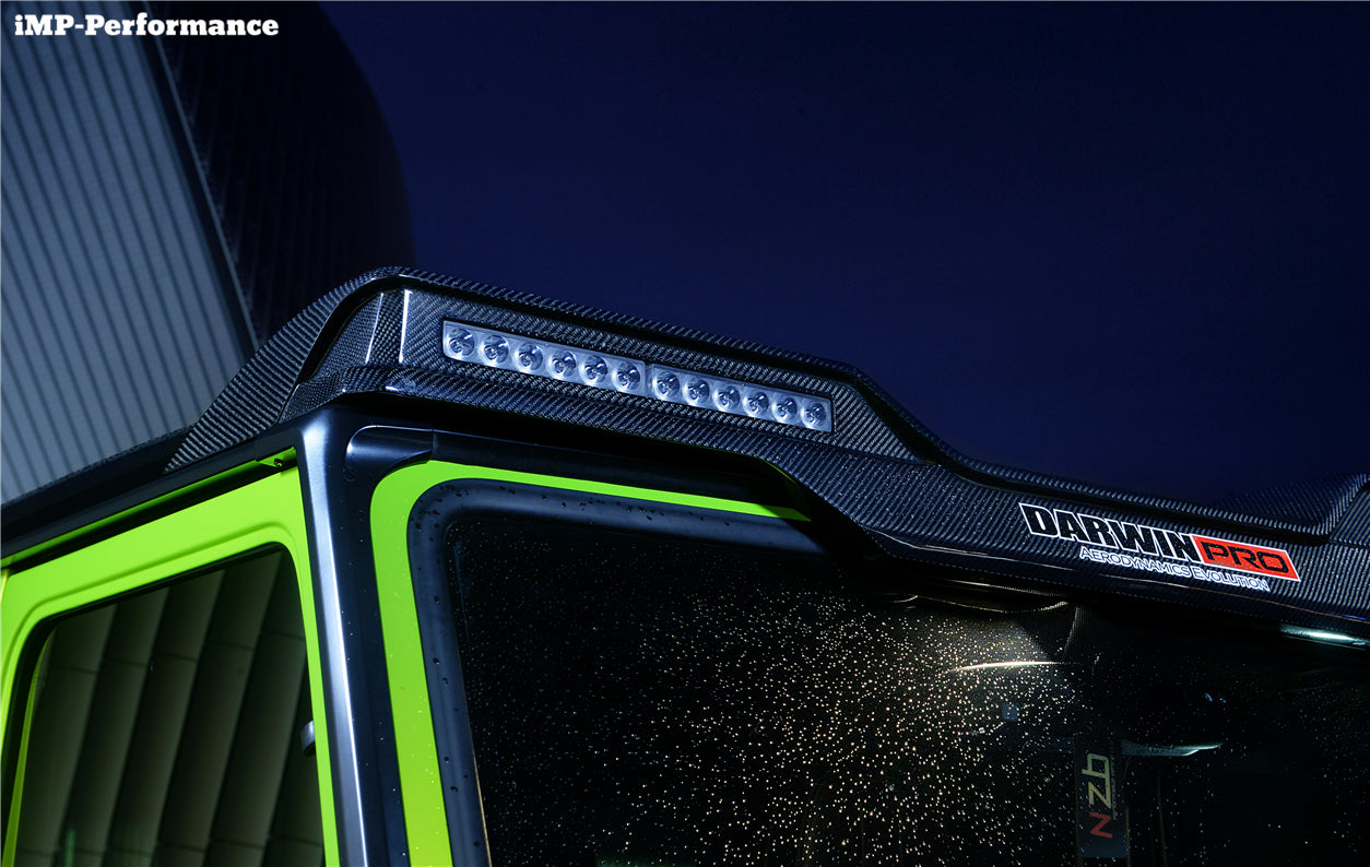 2006-2018 Mercedes Benz W463 G Class Wagon IMP Performance Front Roof Spoiler - DarwinPRO Aerodynamics
