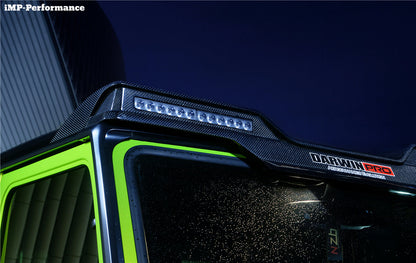 2006-2018 Mercedes Benz W463 G Class Wagon IMP Performance Front Roof Spoiler - DarwinPRO Aerodynamics