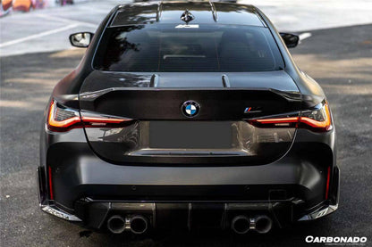 2021-UP BMW M4 G82 Coupe CS Style Dry Double Carbon Fiber Trunk - Carbonado Aero