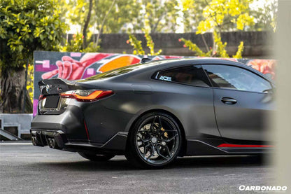 2021-UP BMW M4 G82 Coupe CS Style Dry Double Carbon Fiber Trunk - Carbonado Aero