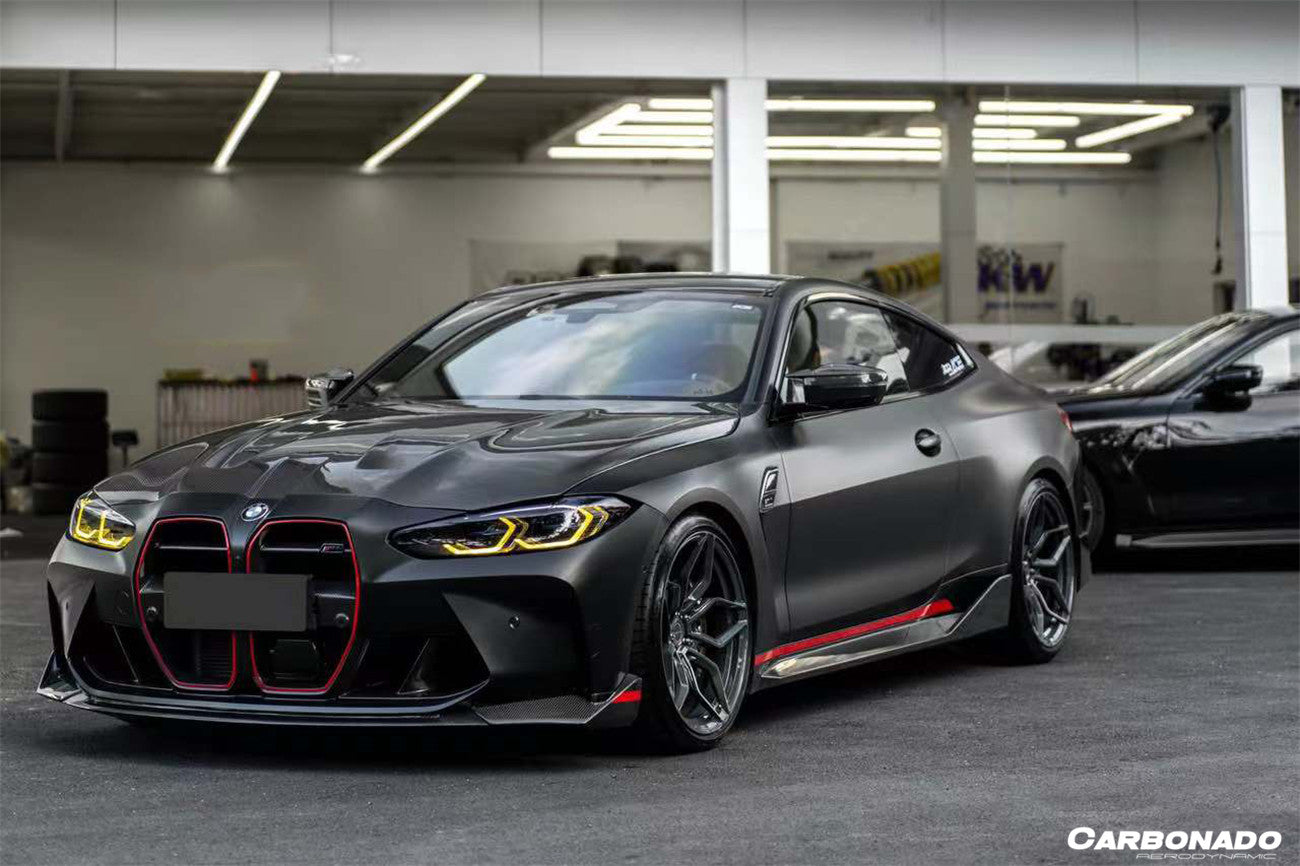 2021-UP BMW M3 G80 G81 M4 G82/G83 CL Dry Double Carbon Fiber Style Hood - Carbonado