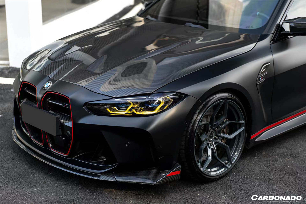 2021-UP BMW M3 G80 G81 M4 G82/G83 CL Dry Double Carbon Fiber Style Hood - Carbonado