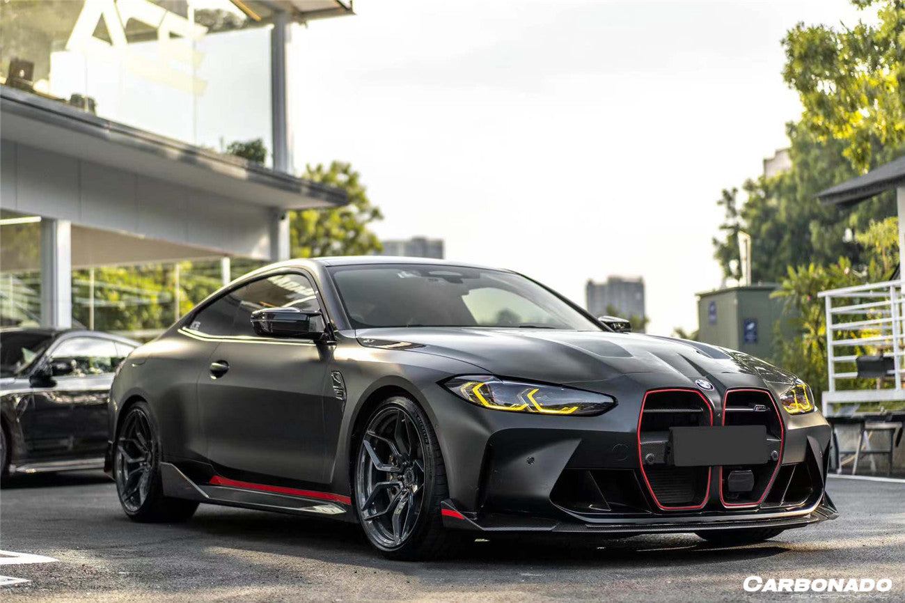 2021-UP BMW M3 G80 M4 G82/G83 CL Style Dry Carbon Fiber Front Lip - DarwinPRO Aerodynamics