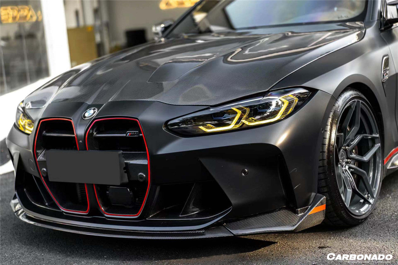 2021-UP BMW M3 G80 G81 M4 G82/G83 CL Dry Double Carbon Fiber Style Hood - Carbonado