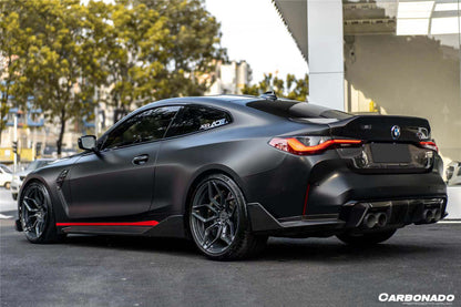 2021-UP BMW M4 G82 Coupe Only CS Style Dry Double Carbon Fiber Trunk - Carbonado