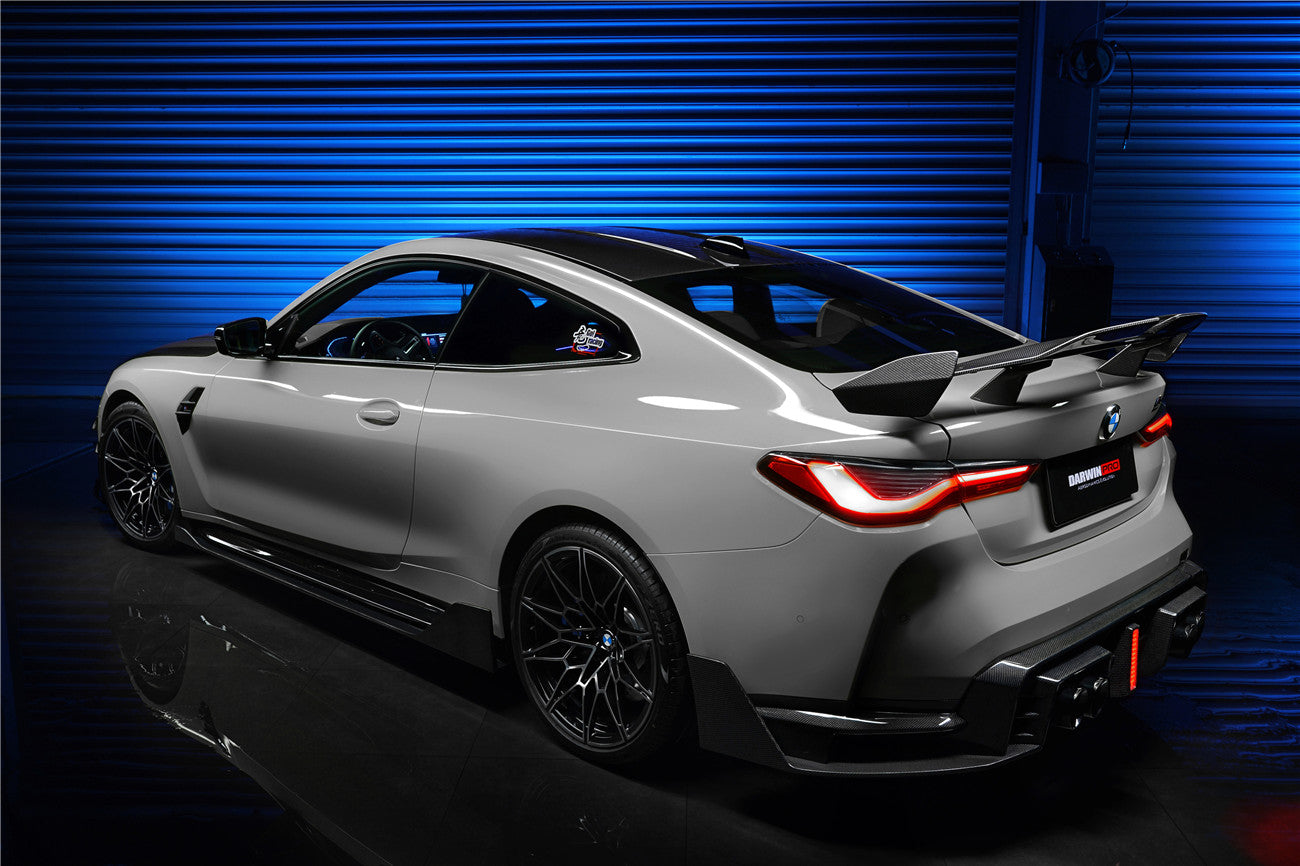 2021-UP BMW M4 G82/G83 BKSS Style Carbon Fiber Side Skirts - DarwinPRO Aerodynamics