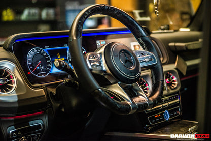 2019-2023 Mercedes Benz W464 G550/G63AMG G-Class G Wagon Dry Carbon Fiber Repalcement Interiors - DarwinPRO Aerodynamics