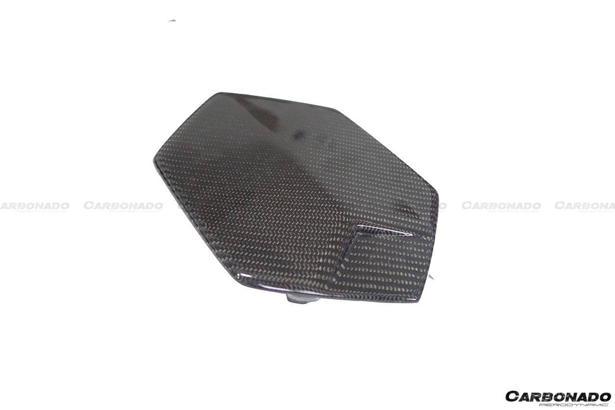 2011-2016 Lamborghini Aventador LP700 Coupe OEM Style Carbon Fiber Gas Cap Repalcement - Carbonado Aero