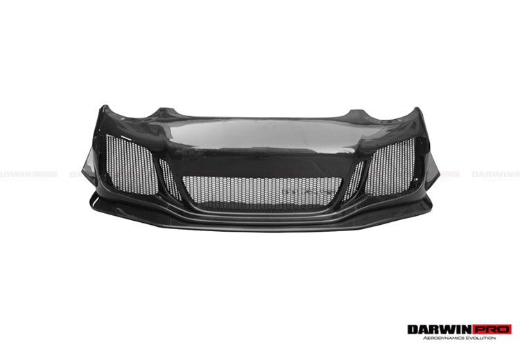 2009-2012 Porsche Cayman/Boxster 987.2 GT3 Style Front Bumper w/ Canards - DarwinPRO Aerodynamics