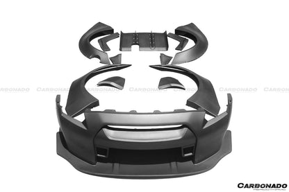 2008-2016 Nissan GTR R35 CBA/DBA DE Style Full Body Kit - Carbonado