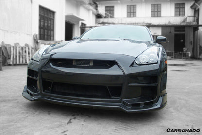 2008-2016 Nissan GTR R35 CBA/DBA BSE Style Front Bumper - Carbonado