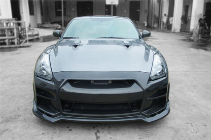 2008-2016 Nissan GTR R35 CBA/DBA BSE Style Front Bumper - Carbonado