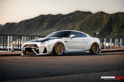 2008-2022 Nissan GTR R35 CBA/DBA/EBA BKSSII Style Partial Carbon Fiber Full Wide Body Kit - DarwinPRO Aerodynamics