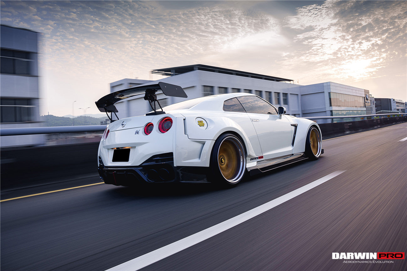 2008-2022 Nissan GTR R35 CBA/DBA/EBA BKSSII Style Partial Carbon Fiber Full Wide Body Kit - DarwinPRO Aerodynamics