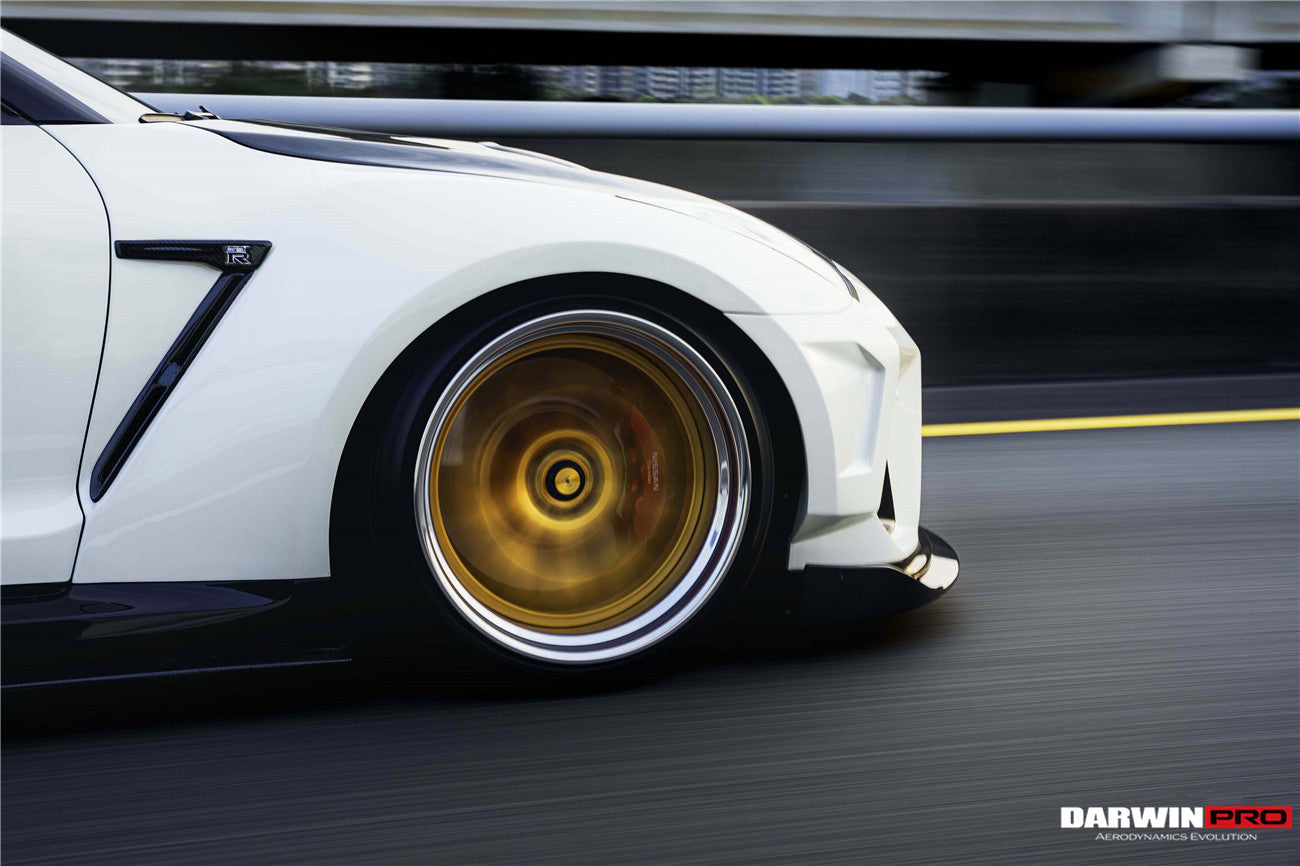 DarwinPRO 2008-2023 Nissan GTR R35 CBA DBA EBA BKSSII Style Partial Carbon Fiber Full Wide Body Kit - DarwinPRO Aerodynamics