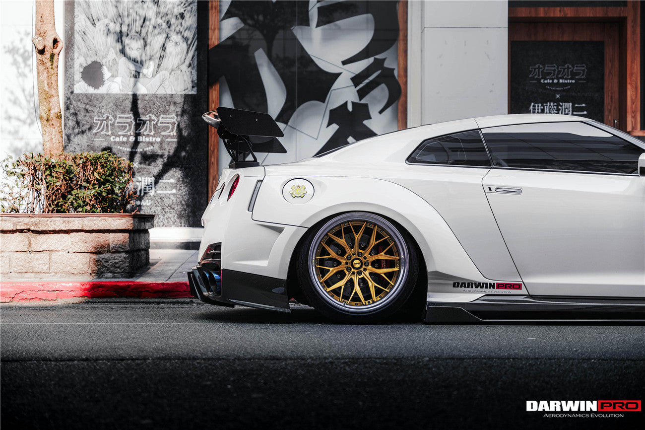 DarwinPRO 2008-2023 Nissan GTR R35 CBA DBA EBA BKSSII Style Partial Carbon Fiber Full Wide Body Kit - DarwinPRO Aerodynamics