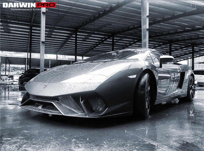 2004-2008 Lamborghini Gallardo BKSS Style Front Bumper - DarwinPRO Aerodynamics