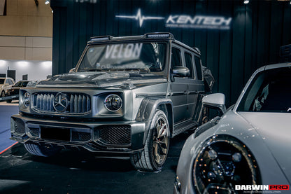2019-2023 Mercedes Benz W464 G-Class G Wagon G500/G550/G63AMG IMP Performance Partial Carbon Fiber Hood - DarwinPRO Aerodynamics