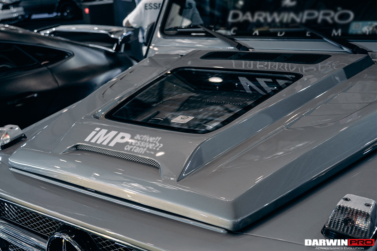 2006-2018 Mercedes Benz W463 G Wagon G Class IMP Performance Hood - DarwinPRO Aerodynamics
