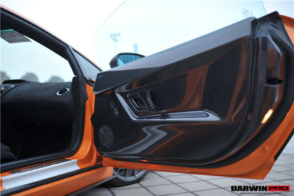2004-2014 Lamborghini Gallardo Coupe Carbon Fiber Inner Door Panels - DarwinPRO Aerodynamics