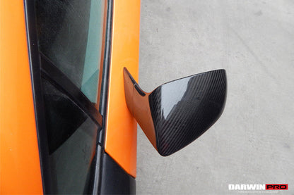 2009-2014 Lamborghini Gallardo Mirror Cover Replacement - DarwinPRO Aerodynamics