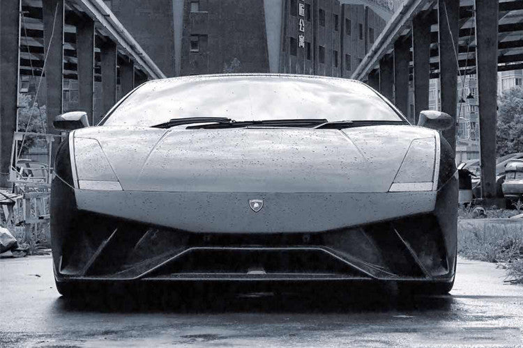 2004-2008 Lamborghini Gallardo BKSS Style Front Bumper - DarwinPRO Aerodynamics