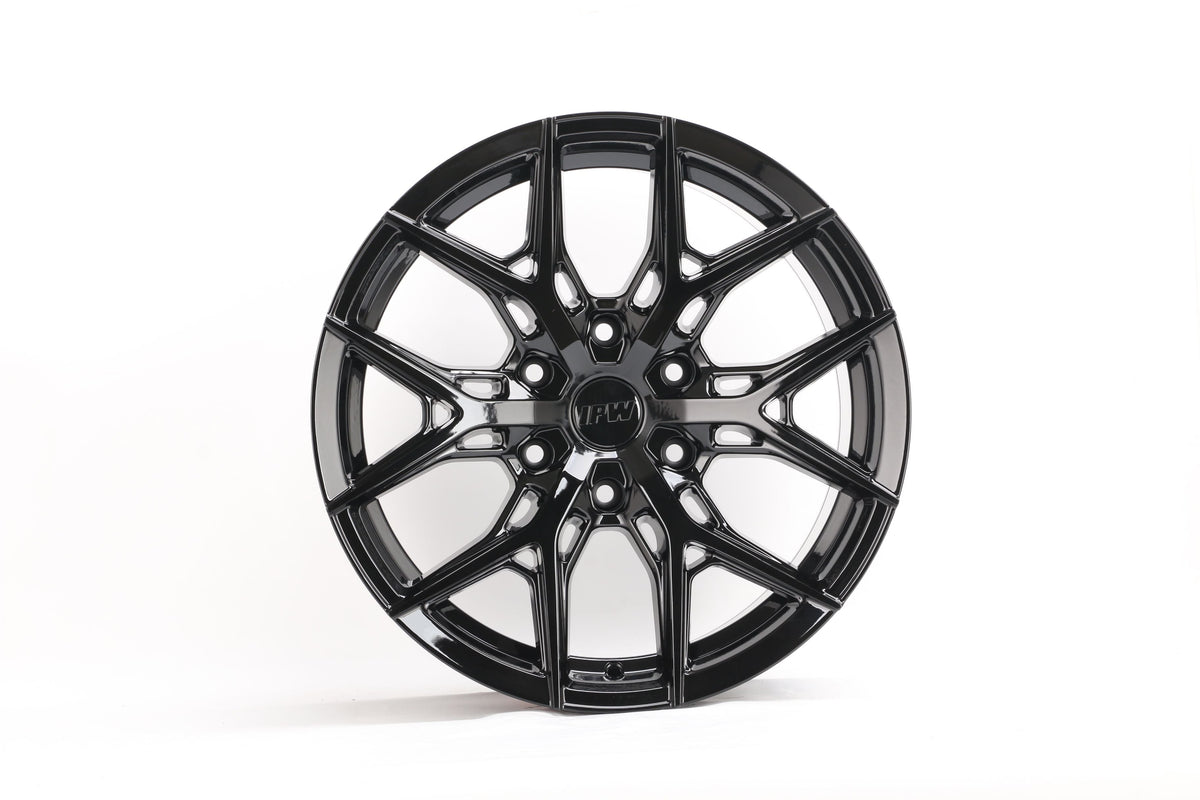 E1509 Gloss Black 20x9.5 ET10 6.139 – (Square Set of 4)