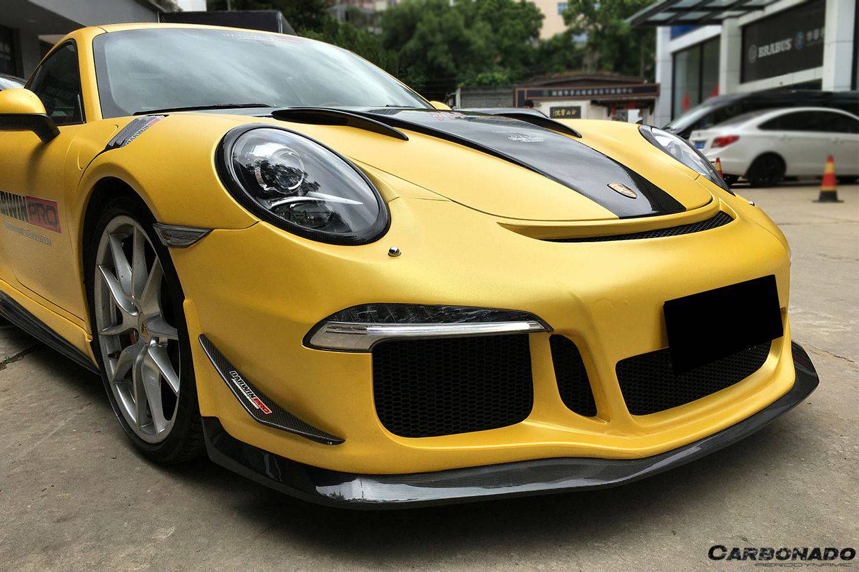 2012-2015 Porsche 911 991-1 Carrera/Targa S/4/4S MG Style Carbon Fiber Hood - Carbonado Aero